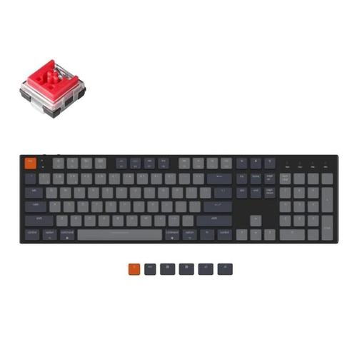 Jual Keychron K5 UltraSlim Full Size Optical Hotswappable WHITE Backlight Banana Switch