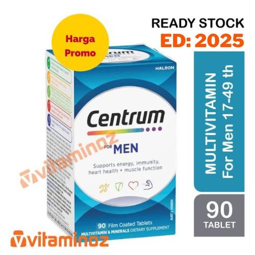 Promo Centrum for men - 90 Tablets - Jakarta Barat - VitaminOz | Tokopedia