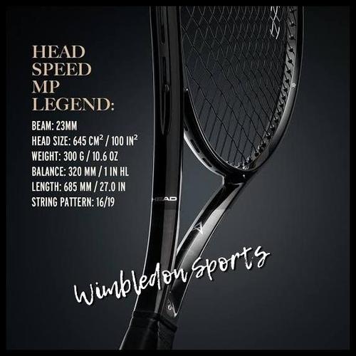 Jual Raket Tenis Head Speed Legend Mp / Djokovic Speed Legend Auxetic 2