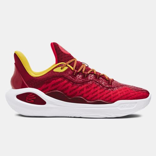 Promo Sepatu Basket Pria Under Armour Curry 11 Bruce Lee Fire  