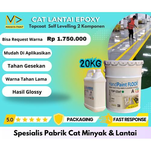 Jual Cat Lantai Epoxy Top Coat Mahaya 20kg Glossy Cat Lantai Pabrik