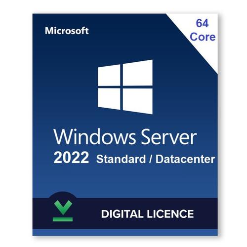 Jual Win Server 2022 standard - Datacenter 64 Core original Key esd ...