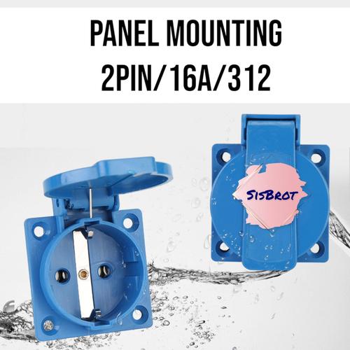 Jual PANEL MOUNTING 2P 16A 312/PANEL MOUNTING 2PIN/PANEL MOUNTING 312 ...