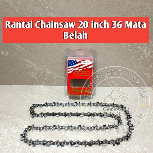 Jual Rantai Senso 20 inch 36 Mata Belah Merk PRO-QUIP ORIGINAL / Rantai ...