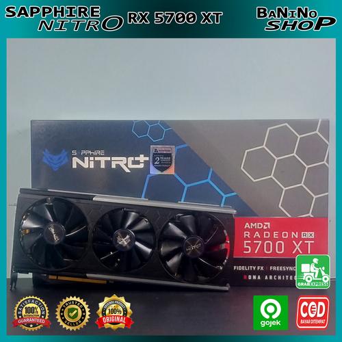 HOT 8gb 5700 Nitro Amd Radeon Nitro+ Rx 5700 Xt 8g Gddr6