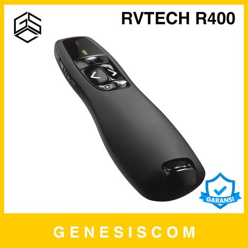Jual Presenter Laser Pointer RVTECH R400 Green Laser Hijau Wireless ...