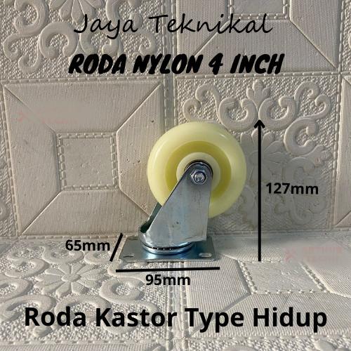 Jual Roda Nylon Medium DUTY 4