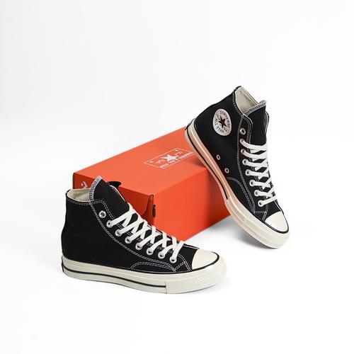 Converse Chuck Taylor 70S HI Black White Egret 100% Original Hitam Putih,  39 di Vaultgold Tokopedia