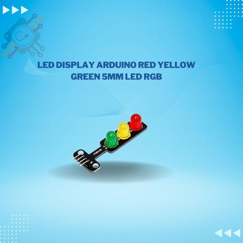 Jual Mini 5V Traffic Light LED Display Arduino Red Yellow Green 5mm LED ...