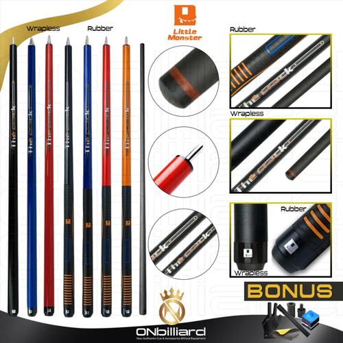 Jual Little Monster The Crack Cue Stick Break Carbon Billiard Stik