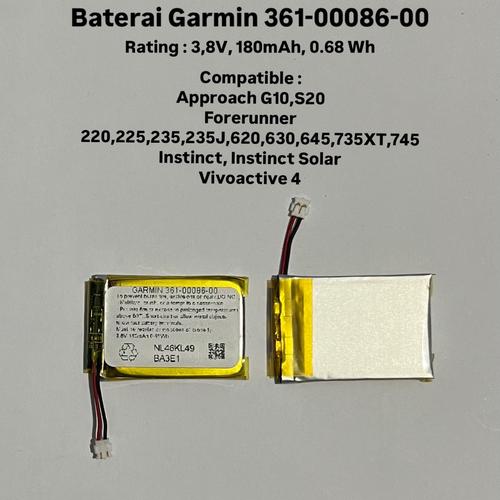 Baterai Garmin Forerunner 245 Garmin 245 Music Battery Garmin