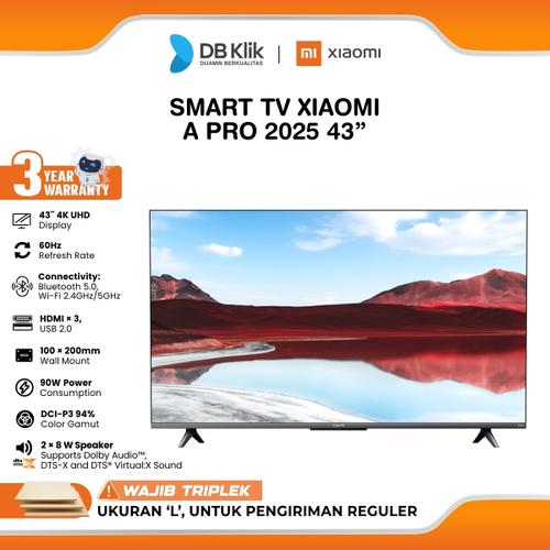 Xiaomi[2024年製品] L43MA-STWM Xiaomi 43 inch A Pro 4K Dolby Vision