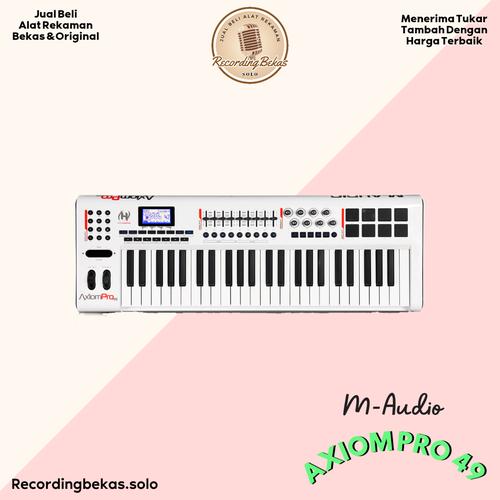 M-Audio Axiom Pro 49 箱付き M-Audio Axiom 49 keyboard review