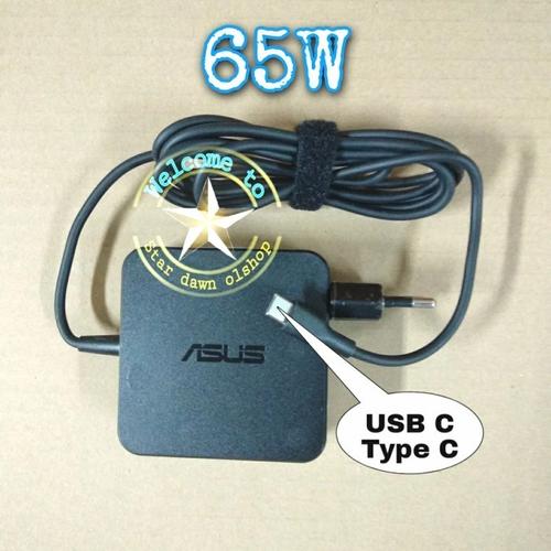 Chargeur USB-C 65W Pour Asus ZenBook 13 UX325EA-AH004T - Alimentation Secteur - Neuf