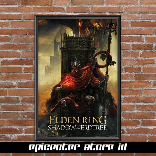 Jual Poster Elden Ring Shadow of the Erdtree Official + Frame Hitam