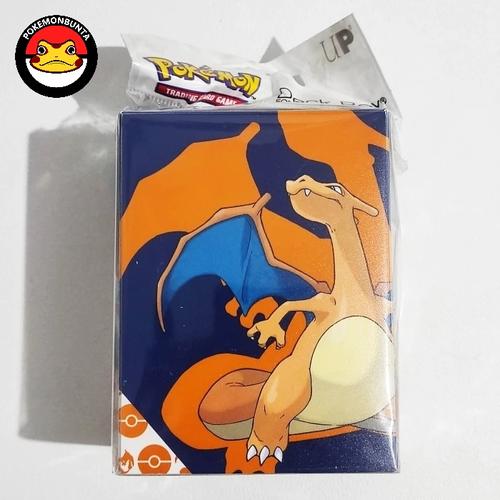 Boîte De Rangement Pokémon - Illustration Dracaufeu - Capacité ~82 Cartes (110 Sans Protège-cartes) - Multicolore