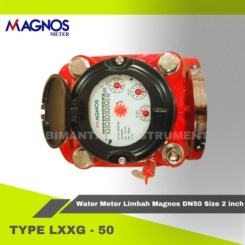 Jual Water Meter Limbah Magnos LXXG DN50 2 inch + Kalibrasi - Tanpa ...