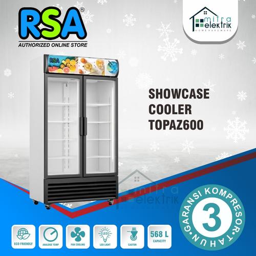 Promo RSA TOPAZ-600 Showcase 2 Pintu 568 Liter Cicil 0% 3x - Kota ...
