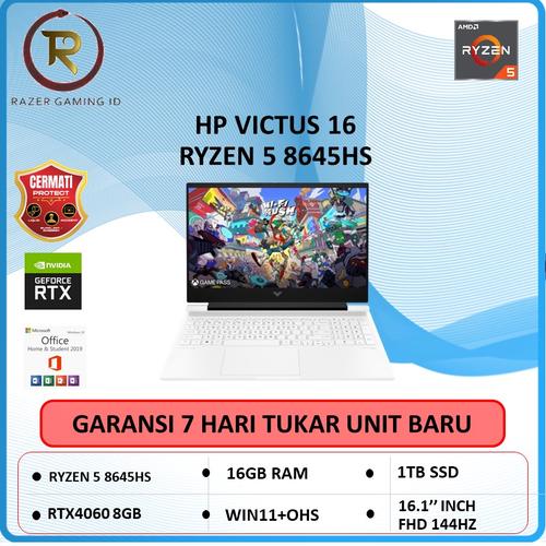Jual HP VICTUS 16 RYZEN 5 8645HS RTX4060 8GB RAM 16GB SSD 1TB W11+OHS ...