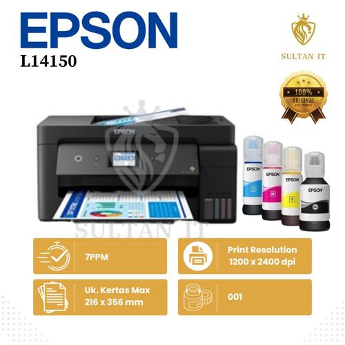 Jual Printer Epson EcoTank L14150 A3+ WiFi Duplex WideFormat Allin