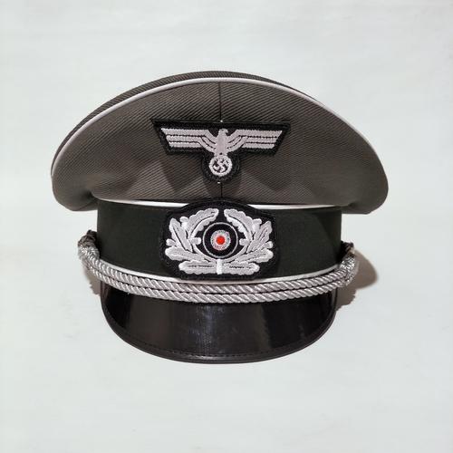 Jual Topi Pet Visor Wehrmacht Heer Jerman WW2 Hijau versi Ekonomis
