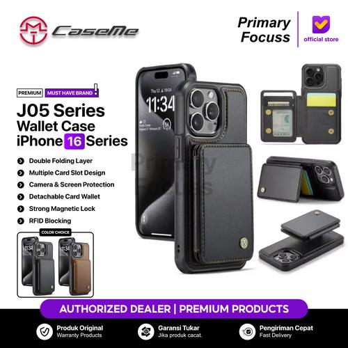 Jual Case iPhone 16 Pro Max 16 Pro CaseMe J05 2in1 Detachable