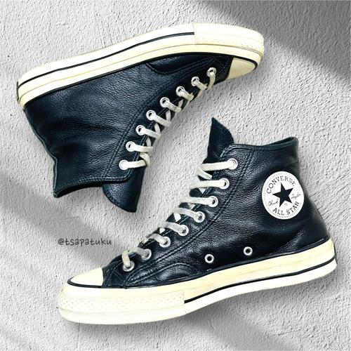 Converse Chuck Taylor 70s Leather Black White Egret di Julio_store  Tokopedia