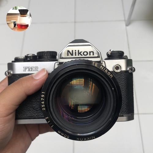 Jual Nikon FM2 Body Only LM Nyala Kota Surabaya Toko Kopi Sachet