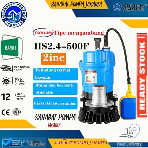 Jual Pompa celup 500W pompa celup air kotor 2inchi HS2