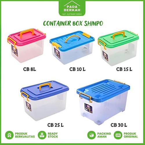 Promo Container Box Kotak Tempat Penyimpanan Shinpo CB 8,10,15,25,30 ...