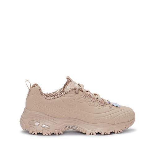 Jual Skechers D'Lites Women Sneaker Shoes Tan Kota