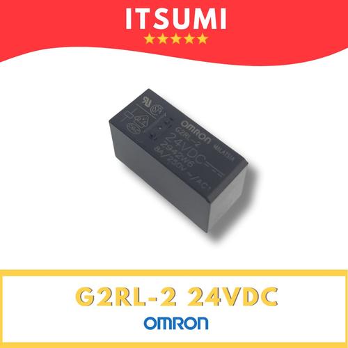 Lot De 2 Relais De Puissance G2RL-1-24VDC - 5 Broches (6 Pins) - Tension De Commande 24V DC - Fabriqué Au Japon