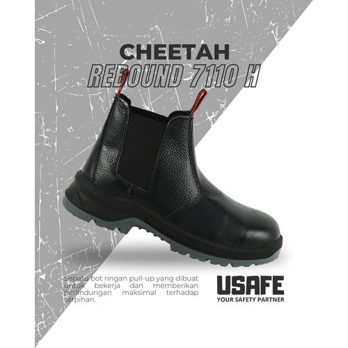 Jual Sepatu safety cheetah 7110H 7110 H - 5 - Kab. Gresik - usafee ...
