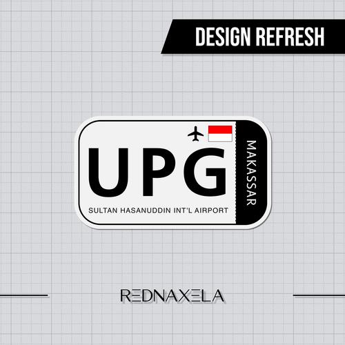 Jual Stiker Vinyl Sultan Hasanuddin International Airport Code UPG Sign jual-stiker-vinyl-sultan-hasanuddin-international-airport-code-upg-sign