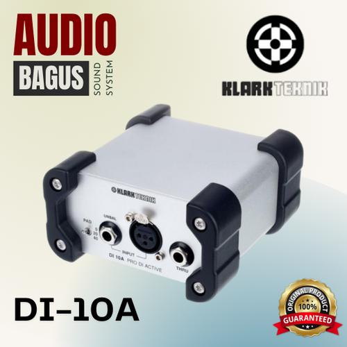 KLARK TEKNIK DI 10A アクティブD.I. ＊美品・箱付き Klark Teknik DI 10A 1-channel Active Direct Box with Midas