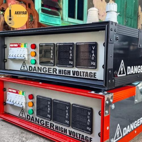 Jual Panel Genset Panel Jenset Pembagi Arus Listrik 3 phase V3U Digital ...