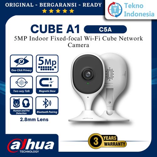 Jual Dahua Wifi Cube A1 C5A 5MP Indoor Fixed focal Wifi Cube IP Camera ...