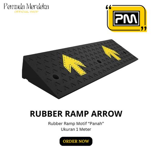 Promo Rubber Ramp Arrow Tanjakan Karet 1 Meter Ukuran Tinggi 7/10/15cm ...