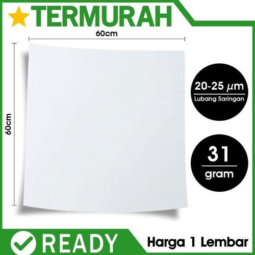 Jual Kertas Saring Kasar Lembaran Laboratorium lembar putih 60x60cm ...