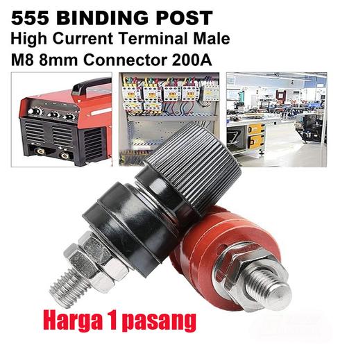 Jual Binding Post 555 Besar 1 pasang Terminal Power Supply Inverter