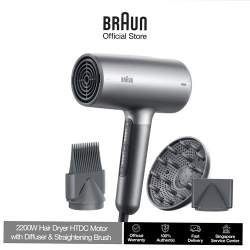Jual Braun HD 435 Hair Dryer Fast Powerful Drying Nozzle