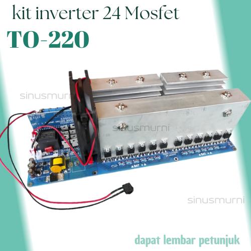 Jual kit inverter egs002 24 mosfet TO-220 MOSFET - Kota Semarang