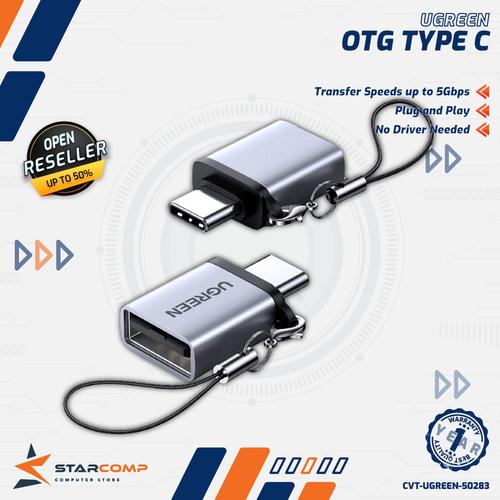 Jual UGREEN OTG Type C Male to USB 3.0 Female Converter Adapter (50283 ...