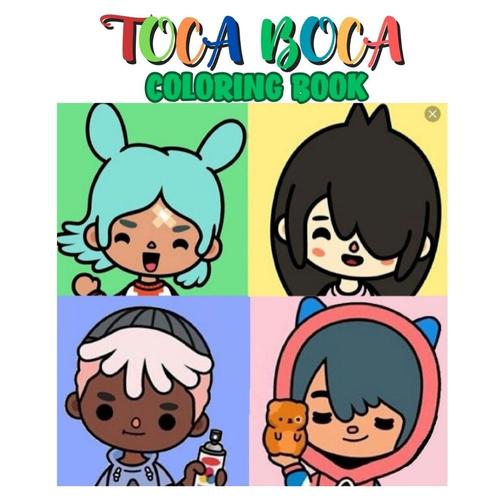 Promo Coloring Book TOCA BOCA Buku Mewarnai Anak Remaja Dewasa Cute ...