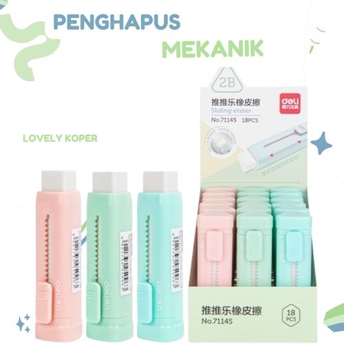 Jual Deli Penghapus Elektrik Otomatis Electric Eraser Stip Alat Tulis