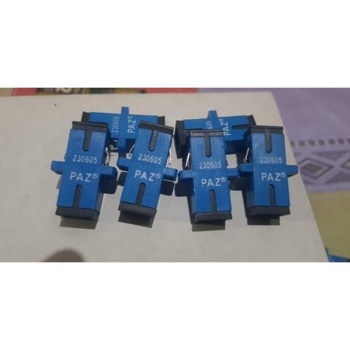 Jual [𝗢𝗥𝗜𝗚𝗜𝗡𝗔𝗟] Adapter Fiber Optic SC - SC UPC PAZ isi 50 pcs - Barel ...