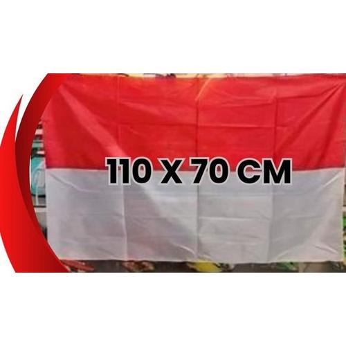 Jual BENDERA MERAH PUTIH 10 PCS UKURAN 110X70 CM BENDERA INDONESIA ...