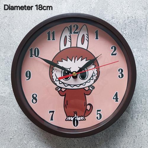 Jual Jam Meja Hias Labubu Jam Dinding Labubu The Monster Minimalis ...
