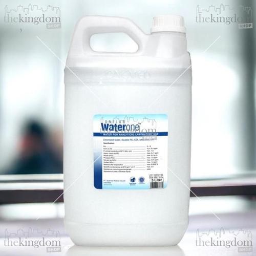 Jual Onemed Onelab Water One 5 Liter Deionized 5L Air Steril Purified