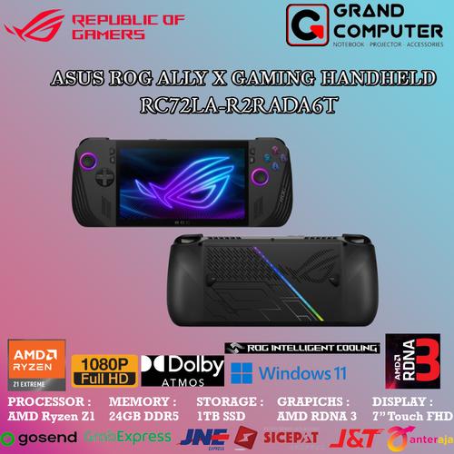 Promo ASUS ROG ALLY X RC72LAR2RADA6T GAMING HANDHELD RYZEN Z1 Extreme